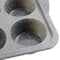 12-Cavity Metal-Reinforced Silicone Muffin Pan by Makery®